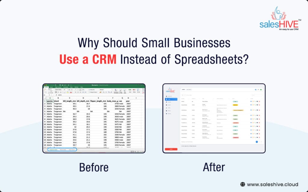 Why Should Small Businesses Use a CRM Instead of Spreadsheets?