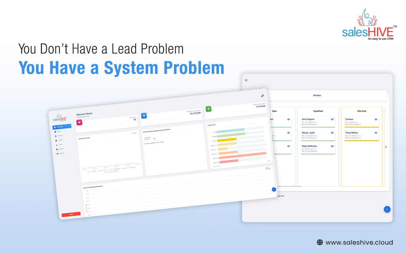 You Don’t Have a Lead Problem — You Have a System Problem