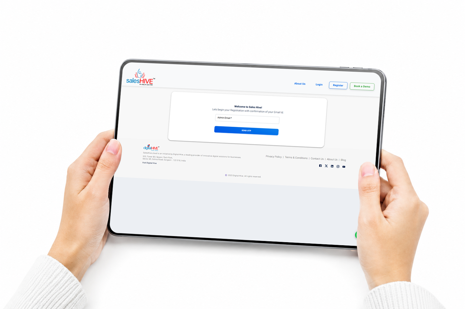 Sign up - Simple CRM for small Indian sales teams
